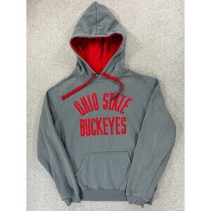 Ohio‎ State Buckeyes Stitched Campus Hoodie Sweatshirt (Men's Large) Gray